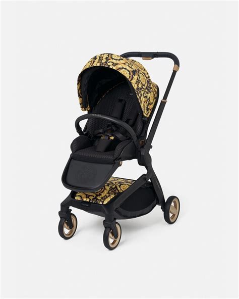 young versace medusa stroller|Designer Strollers, Prams, Buggies & Baby Bags .